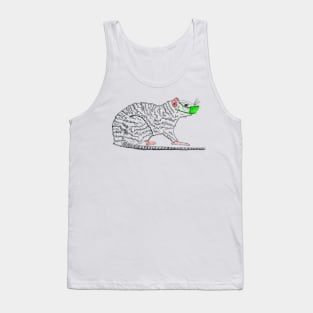 Rat Mask Corona Virus vaccine Tank Top